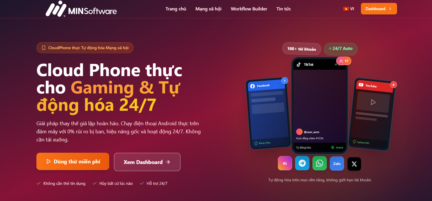 Max Phone Farm Cloud có bảo mật không? Secret 100% Phone thật chống quét